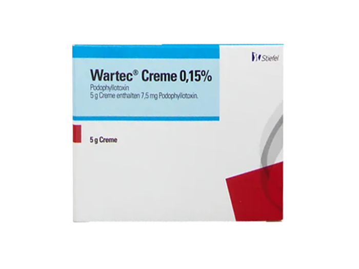 Wartec Creme 0.15%, 5g