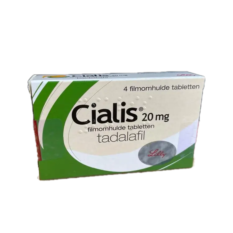 Imagem de cialis 20 mg, 4 comprimidos